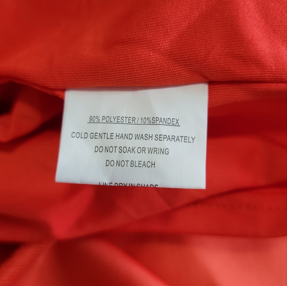 Hello Molly Red Ruffle Mini Dress - Picture 7 of 8